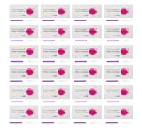 Early Pregnancy Test Strips for Samples, 20pcs Portable | Line Readout, Individually Wrapped Plastic Strips, Private On-the-go Testing, 20 Pack