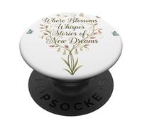 Early Spring Bloom Journey Celebrates Hope and Renewal PopSockets Adhesive PopGrip