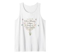 Early Spring Bloom Journey Celebrates Hope and Renewal Tank Top