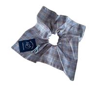 Early Spring Hair Scrunchie Vintage Styles Plaids Hair Accessory For Fashion Forward Youth Women Girl Everyday Wear