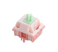 Early Touch Linear Switch - 37gf Start Force, 3.2mm Short Travel, 3-Pin Silent Mechanical Switch Mint Stem, POM Housing, RGB Compatible(110PCS)