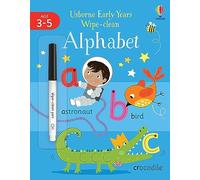 Early Years Wipe-Clean Alphabet: 1 (Usborne Early Years Wipe-clean)