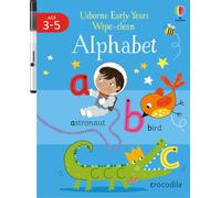 Early Years Wipe-Clean Alphabet: 1 (Usborne Early Years Wipe-clean)