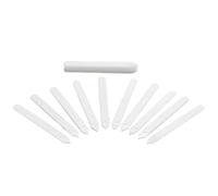 EarlyGrow 10cm (4inch) Plastic Plant Labels, Pack of 25 Stick-in Reusable Garden Name Tags for Seed Sowing and Young Plants, Outdoor and Indoor Fruits, Flowers, Vegetable, Herbs - White