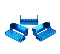 Earlywish 3 pcs FG RA Bur Holder Drill Polisher Block Stand