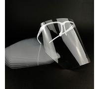 Earlywish Eyewear Adjustable Detachable Full Face Shield with 10 detachable visors Dental