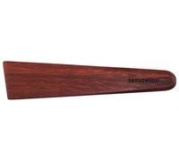 Earlywood 10 Inch Handmade Multi-Purpose Wood Cooking Utensil - Egg Turner, Cast Iron Scraper, Wood Saute Spatula - Made in USA - Bloodwood