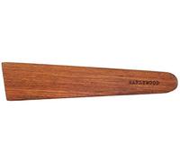 Earlywood 10 inch Handmade Wood Cooking Utensil for Kitchen, Multi-Purpose Scraper and Egg Turner, Cast Iron Scraper and Saute Spatula - Made in USA - Jatoba