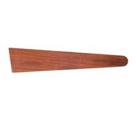 Earlywood 13 inch Handmade Wood Cooking Utensil for Kitchen, Multi-Purpose Wood Scraper and Egg Turner, Cast Iron Scraper and Wood Saute Spatula - Made in USA - Jatoba