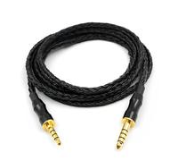 Earmax 6N OCC Gold-Plated Upgrade Balanced Cable HiFi 6.5ft Compatible with Beats HIFIMAN DEVA pro HE-R9, 4.4mm Balanced Plug 3.5mm TRRS Balanced Plug (200cm)