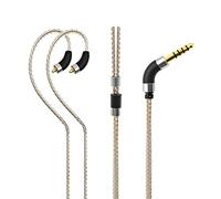 Earmax MMCX 6N OCC Silver-Plated Balanced Cable for Shure SE846 SE535 SE215 SE425 Sony XBA-A3 A2 H2 H3 300AP NIAP N3AP Z5 M7 M9 Z1R JVC FX850 1200 FW001 002 003 FD01 02 Logi UE900 900S XELENTO