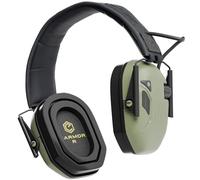 Earmor M300T Electronic Hearing Protection with Bluetooth Shooting Capsule Ear Muffs Noise Dampening for Hunting Shooting Insulation Value SNR 29dB Dynamic Noise Control Green
