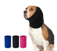 Earmuffs for Dogs, Noise Protection, Anti-Noise Ear Protection, Dog, Pet Earflap Head Wrap, Pet Sound Protection Cover (Black, L)