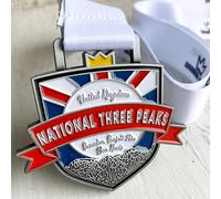 Earned It Co National Three Peaks Medal