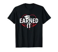 Earned it Nurse Degree Value Graphic T-Shirt