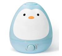 Earnest Living Baby 3-in-1 Cool Mist Humidifier with Essential Oil Diffuser + Nightlight, BPA Free Humidifier for Baby/Kids Bedroom, Nursery + Large Rooms, Whisper-Quiet, Auto Shut Off