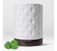 Earnest Living Essential Oil Diffuser for Home White Ceramic Diffuser 250ml Timers Night Lights Auto Off Function Essential Oils for Diffusers for Home Electric Humidifier Aroma Diffuser Office Gift