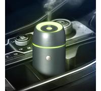 Earnest Living Essential Oil Diffusers Car Air Fresheners for Essential Oils Air Freshener Car Aromatherapy Diffuser 100ml Car Diffuser Timers Night Light Auto Off Function USB Portable Silver Gift