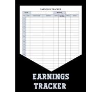 Earnings Tracker: The Earnings Tracker is a book designed to help individuals track their earnings and income and stay organized with their finances.