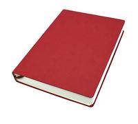 Earnmore A5 Blank Notebook Leather Journal Hard Cover Thick Sketch Book 660 Pages 80gsm for Sketching Simple Notebook