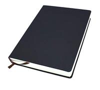 Earnmore A6 Notebook Pocket Journal 660 Pages without Linear Paper Small Notepad with PU Leather Hard Cover for Travel Diary