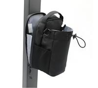 Magnetic Gym Bag, Large Capacity Gym Bag, Magnetic Carry Bag, Gym Bag with Phone Pocket, Portable Gym Bag, Gym Pouch for Water Bottle, Organizer, Black, Sporty