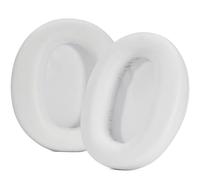 Earpads Cushion Replacement for Sony WH-CH720N, Headphone Ear Pads Cover Sponge Foam Faux Leather Cushions Ear Cups Pillow Earmuff (White)