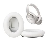 Earpads for Bose QuietComfort 45 QC45 QC35 ii QC35 Professional Ear Pads Headphones Ear Cushions Replacement with Noise Isolation Memory Foam White