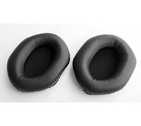 Earpads leather Cushion Repair Parts for V-MODA Crossfade LP LP2 Wireless M-100 M100 headphones (XL ear pads) (Black)