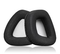 Earpads Replacement for Corsair Void/Void v2/Void Pro/Void Elite/Surround Wired & Wireless RGB USB Gaming Headsets, Headphones Ear Cushions, Headset Earpads, Ear Cups Cover (Fabric-Black&Grey)