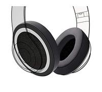 Earpadz Replacement for Beats Studio 3 and Studio 2 Ear Pads, Protein Leather Headphone Cushions (Midnight, Black, 1 Pair)