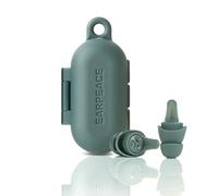 EarPeace Everyday Ear Plugs for Noise Reduction & Noise Control - High-Fidelity Earplugs, Comfortable & Reusable Earplugs for Sleep, Work, Snoring Blocking, Includes Carrying Case - Forest