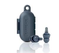 EarPeace Everyday Ear Plugs for Noise Reduction & Noise Control - High-Fidelity Earplugs, Comfortable & Reusable Earplugs for Sleep, Work, Snoring Blocking, Includes Carrying Case - Navy
