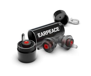 EarPeace Moto Ear Plugs - 3 Pairs, Medium, up to 26dB | Hearing protection for motorcycles, motorsports, touring, commuting & racing, noise canceling