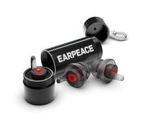 EarPeace Moto Motorcycle Ear Plugs - Reusable Ear Plugs for Noise Reduction - Hearing Protection for Motorcycles, Motorsports, Touring, Commuting & Racing - 3 Pairs, Medium, Up to 26dB Noise Canceling