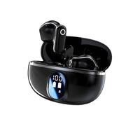 Earphone Bluetooth 5.3 Headphone 8H Playback Cancellation Power Noise LED Display Buds So Ear R1T7 Stereo Earphones Mic