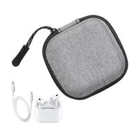 Earphone Case - Earphone Case | Data Cable Storage Box | Small Headphone Case, Portable Audio Organizer, Fabric Travel Earphone Holder