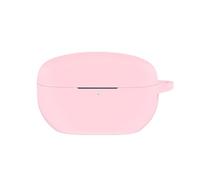 Earphone Cases Silicone Protective Cover For Sony WF-1000XM5 Case, Shockproof Shell Sleeve With Hook For SONY WF 1000XM5 Case (Pink)