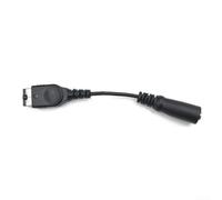 Earphone Converter Cable for SP Black 4.33 Inch Earphone Converter | Metal connector, ABS housing, fits for nintendo for ds original, for durable design, clear sound