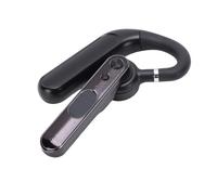 Earphone, Enhanced Sound AI Noise Cancelling Single Ear Hook Wireless Earbud with Mute Key Digital Display, for Business Calls Clear Conversations