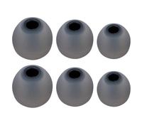 Earphone Replacement Tips - Silicone, S, M, L, Sizes, Universal Fit, Silicone Earplugs, Soft Fit, Ergonomic and Comfortable, Daily Listening, Training Use, Replacement for In-Ear Earplugs