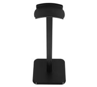 Earphone Stand for Tidying Wires Black Head-mounted Holder Aluminium