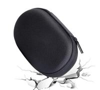 Earphone Storage Bag - Compact Hard EVA Carrying Case, Durable Zipper Protective Holder For Earbuds, Headphones, | Portable Travel Organizer Accessory Daily Home Office Utility Kit