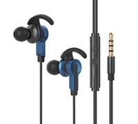 Earphones In Ear Headphones With Microphone 3.5mm Wired Earbuds For Ios And Android Smartphones Laptops Mp3 Gaming Walkman Recon Headset (Blue, One Size)