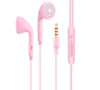 Earphones In Ear Headphones With Microphone 3.5mm Wired Earbuds For Ios And Android Smartphones Laptops Mp3 Gaming Walkman Hidden Village Headband (One Size)