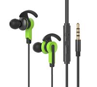 Earphones In Ear Headphones With Microphone 3.5mm Wired Earbuds For Ios And Android Smartphones Laptops Mp3 Gaming Walkman Recon Headset (Green, One Size)
