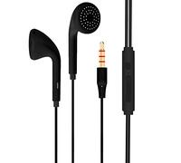 Earphones In Ear Headphones With Microphone 3.5mm Wired Earbuds For Ios And Android Smartphones Laptops Mp3 Gaming Walkman Hidden Village Headband (Black, One Size)