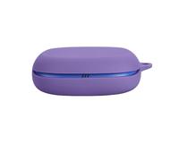 Earphones Skin Cover For JBL ENDURANCE ZONE, Shockproof and Dustproof Case Charging Port Accessible Headphone Carrying Case (Purple)
