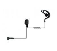 Earpiece for Vertex and Dynascan Radios Reinforced cable, hook-type microphone with "PTT" microphone and clip