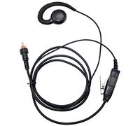 Earpiece for Walkie Talkie Radio, 1 Pin Single Wire Headset C Shape Swivel Ear-Hook Earpiece for Motorola Radios CLP1010 CLP1040 CLP1060 (CLP 1010 1040 1060)